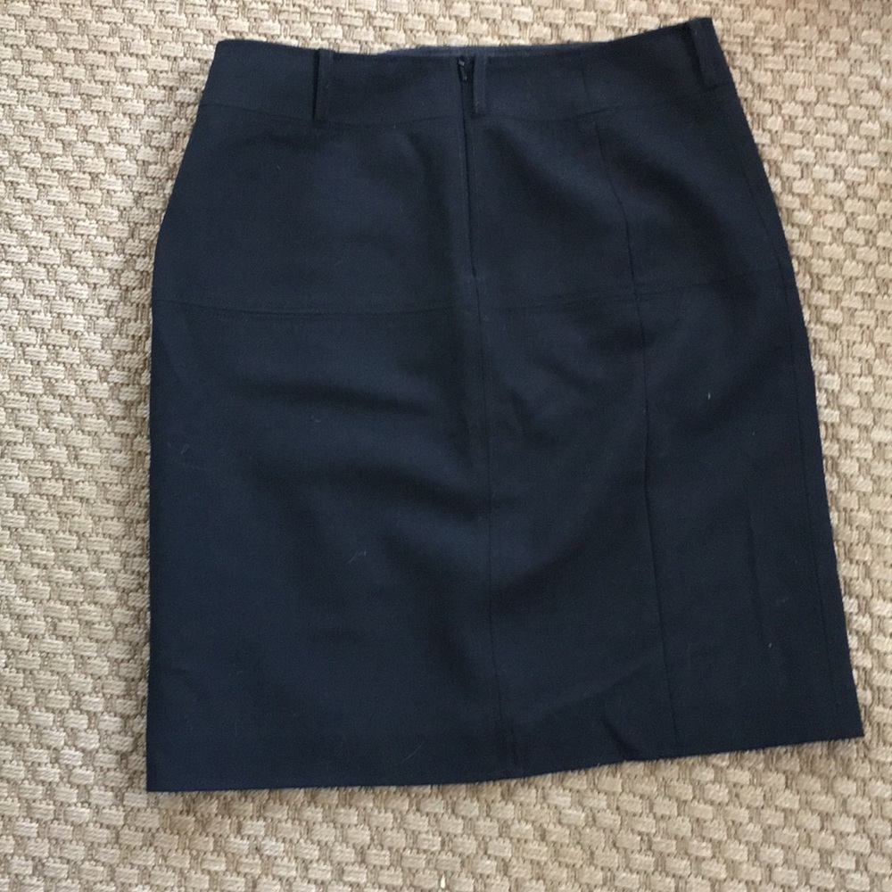Tory Burch 8 black lined excellent cond dry clean - Picture 3 of 6